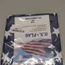 American Flag Durable Nylon 3x5 Ft Outdoor Heavy Duty, Made in USA American Flags ,Longest Lasting Non Fading American Flags for Outside 3x5,Waterproof Embroidered American Flag, All Weather US Flags Use Outdoor High Wind,Tear Proof America Flag Sewn Stripes and Embroidered Stars