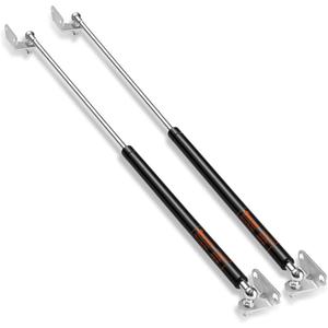 Heavy Duty Gas Struts 30 inch 200lbs with Mounting Brackets for RV Bed, Universal Gas Shocks Spring Lift Strut Kit 30in for Heavy Basement Trap Door Storage Lid and DIY Project, Set of 2