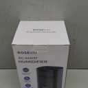 Humidifiers for Bedroom, 2.0L Cool Mist Humidifier for Home Plant and Baby Nursery, Quiet Ultrasonic Humidifier with 360 Nozzle, Auto Shut-Off, Filterless, Black