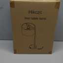 Table Lamp for Living Room Bedroom, 23.5" Table Lamps Set of 2 with USB C+A Ports, Bedside Lamps for Nightstand with Linen Lamp Shades, 2 Dimmable LED Bulbs Included, Black