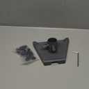 Pipe Adapter Mount for Starlink Gen 3, Compatible with 1-1.5'' Pipe, Starlink V3 Dish Heavy Duty Roof Pole Mounting Kit Connectors, Thickened Pole Mount Adapter Kit Accessories, Easy Installation Black