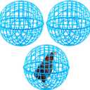 3 Pcs 18.9 Inch Chicken Balls Cage for Outside 2026 Chicken Orb Ball Cage to Free Range Large Rolling Chicken Safety Ball Cage for Hens, Roosters, Rabbits, Ducks, Outside Roaming