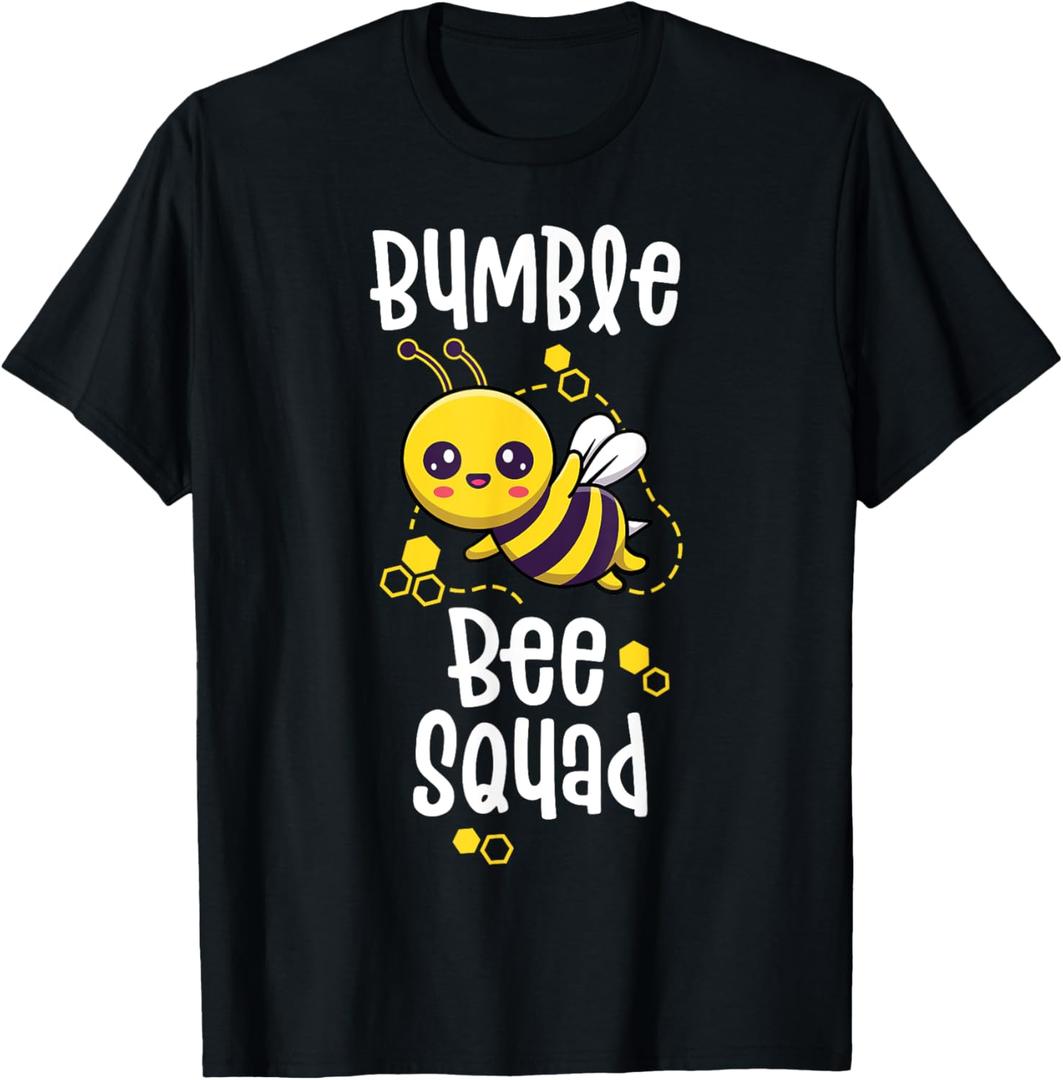 Bumble Bee Squad Honey Bumblebee Teacher Team Group T-Shirt