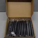 Ravinte 30 Pack Matte Black Cabinet Pulls 3-3/4 inch Black Cabinet Handles Kitchen Pulls for Cabinets with Mounting Template 6 inch Overall Length