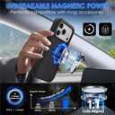 for iPhone 17 Protective Armor Case  Luxury Series [Military-Grade Drop Protection] [Shockproof] [Built-in Super N52 Magnets] [Dual-Layer] Soft Rubber+Hard PC Back Cover (Black, ., iPhone 17 Pro)