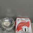 Cabilock 2.2L Stainless Steel Soup Pot with Lid and Handle Multipurpose Stockpot for Stewing Boiling Compatible with Gas and Induction Stoves 8.27 Inch (19.5X19.5X21CM, Silver)