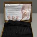 Pregnancy Belly Band, Breathable Belly Support Brace, Pregnancy Support Belt, Lightweight Abdominal Binder, for Abdomen, Pelvis, Black, Medium, 1 Set