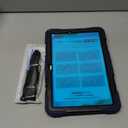 Case for Samsung Galaxy Tab A9+/A9 Plus 11 Inch 2023(SM-X210/X216/X218), Ubearkk Full-Body Drop Protection Case with Screen Protector, 360 Rotating Stand and Hand/Shoulder Strap, Navy Blue