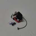 12V/24V Digital Electric Radiator Fan Controller Switch Kit with Adjustable Temperature Range (104-230F), LED Real-Time Display, Thermatic Dual Fan Relay Kit for Automotive Systems (Part #0444)