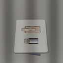 MFi Certified Flash Drive for iPhone 256GB, 3 in 1 Type-C USB Memory Stick Thumb Drive for Photos Videos, High Speed External Memory Storage Photo Stick for iPhone iPad Android PC (Gold)