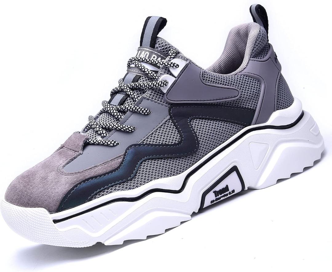 Ruivina Steel Toe Shoes for Women Men Wide fit Indestructible Work Sneakers Safety Shoes Lightweight Slip Resistant Puncture Proof Composite Toe Shoe 8.5 Women/7 Men