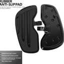 Motorcycle Driver Floorboards Foot Pegs Fits for Indian Scout Sixty Bobber Replacement Part 2025-Up Black