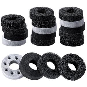 MoKo 18 Pcs Precision Rings Aim Assist Rings Motion Control for ROG Ally, Legion Go, PS5, Steam Deck, PS4, Xbox Series X/S, Xbox One, Switch/OLED, Switch Pro Controller, 4 Different Strengths (Gray & Black)