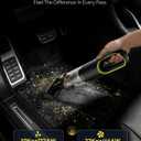 Handheld Car Vacuum Cleaner Cordless with 23000pa High Power Suction, 1.5H Type-C Fast Charge & 2 Suction Modes, Portable Mini Hand Vac Rechargeable with Multi-Nozzles for Car Home Office (Black)