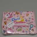 195 Pcs Doll Clothes and Accessories Kit, Includes Princess Gowns, Fashion Skirt, Slip Dresses, Tops, Pants, Bikini Swimsuits, Shoes, Crowns, Necklaces, Glasses, Hangers in Gift Box for 11"-12" Dolls