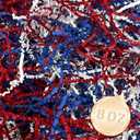 1/2LB Crinkle Cut Paper Shred Filler Great for Gift Wrapping, Basket Fillers, Birthday, Gift Wrapping, Anniversary, Halloween Christmas Party Decor Filling Supplies Red White Blue