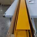 YINTATECH 4.5in Width Forklift Extensions Fits for 4" Wide Forks, Heavy Duty Pallet Fork Extension, 8FT Length, 1 Pair, Yellow