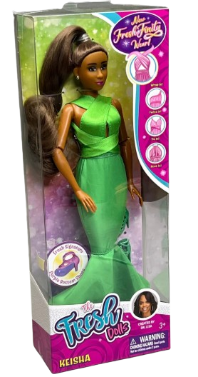 FRESH DOLLS New Fresh Finity Wear Keisha 11.5" (Dr. Lisa) 50011