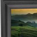 13x30 Picture Frame Solid Wood Black 13x30 Inch Panoramic Photo Frame Posters Frame 13x30 Inch Picture Frames Puzzle Frame(C23B1330)