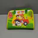 Letoya Toddler Busy Board, Farm Busy Book Montessori Toys for Toddlers, Sensory Board Learning Toy Educational Activity Books Birthday for Girls Boys, Travel Toys for Airplane Car