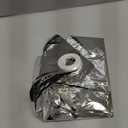 Silver Star Balloons, 22in Large Star Balloons Foil 10in 4-Pointed & Silver Pentagram Balloon for Graduation New Year Wedding Baby Shower Birthday Party Decorations