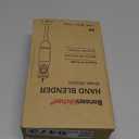 Bonsenkitchen Hand Blender, Immersion Blender with 2 Mixing Speed, Electric Handheld Mixer Portable Stick Mixer with Stainless Steel Blades for Soup, Smoothie, Puree, Baby Food