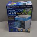 Arctic Air Pure Chill 2.0 Evaporative Air Cooler by Ontel - Powerful, Quiet, Lightweight and Portable Space Cooler with Hydro-Chill Technology For Bedroom, Office, Living Room & More,Blue