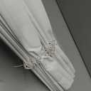 UNISHADES 100% Blackout No Tools No Drill Cordless Roman Shades for Windows, Size 31 3/4" W × 60" H (for Windows 32" W × 60" H) Blackout - Off-White