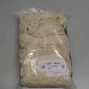 YOYI YOYI Reusable Produce Bags Cotton Mesh Grocery Bags,Washable Portable Vegetable Bag, 100% Cotton Mesh String Organizer Shopping Bag Handle Net Tote (3Pack, Beige)