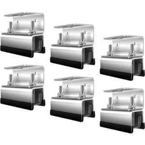 Roof Rack Mount Kits,Roof Mount Kit,304 Stainless Steel Van Roof Rack,Van Roof Rack Brackets for ProMaster, Boxer, Jumper, Ducato (6)