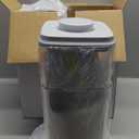 Ankou Airtight Food Storage Container with Pop Lid & 130ml Scoop, 4L/4.2qt *4 BPA-Free Cereal, Rice, Flour, Pasta & Snack Container, Stackable & Durable,Kitchen Pantry Organizer