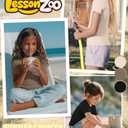 LessonZoo 3 Pack Girls Short Sleeve Slim Fit Tops, 3-Color Set, 13-14 Years