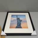 SESEAT 16x20 Picture Frame Black, Display Pictures 11x14 with Mat or 16x20 without Mat, Photo Frames Wall Gallery, 1 Pack