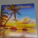 The Caribbean | 2025 12 x 24 Inch Monthly Square Wall Calendar | Foil Stamped Cover | Plastic-Free | BrownTrout | Travel Nature Tropical Beach