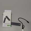 M.2 NVMe SSD Enclosure, Tool-Free Installation, USB 3.2 Gen 2 (10 Gbps) to NVME M-Key/(B+M) Key PCIe NVMe Adapter Support UASP and Trim, for SSDs 2230/2242 /2260/2280