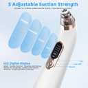Voraiya Electric Tonsil Stone Remover, Tonsil Stone Vacuum, 10 in 1 Electronic Tonsil Stone Removal Kit, 5 Modes Cleaner for Tonsil
