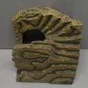 Resin Reptile Hideouts Cave Habitat Decor for Gecko Leopard Lizards Toad Turtle (B- Extra Large