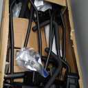 TrailXpert 2-Bike Rack Hitch Mount, Fits E-Bikes, Fat Tires up to 5", 160lbs Tilting Hitch Mount Platform Rack for Cars SUVs Trucks -2" Receiver