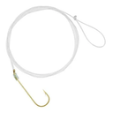 South Bend Snelled Aberdeen Gold Hooks 6 Pcs 2 Pack