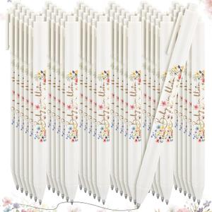 Ireer 36 Pcs Baby in Bloom Baby Shower Pens Gifts Bulk Party Favors for Guests Games Neutral Gender Reveal Favors Babys Shower Prizes Souvenirs Gift Bags Stuffer Supplies