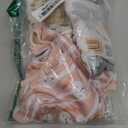 Langsprit Washable Female Dog Diapers (3 Pack) - Doggie Reusable Small Medium Large Dog Diapers for Doggy Puppy Female in Period - Highly Absorbent Dog Heat Panties (Medium,Rabbit, Owl, Lion)