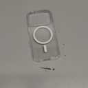 TORRAS Stronger Magnetic Shockproof for iPhone 17 Pro Case, Compatible with MagSafe, Military-Grade Drop Protection, Camera Control, DIY Button, Slim Clear Phone Case for iPhone 17 Pro, Clear