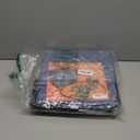 XL Toy Storage Organizer with Play Mat - Storage Bag/Box for Kids, Boys, Girls, Nursery, Playroom - Basket for Building Bricks/Blocks - Collapsible Fabric Cube Bin, 13"x13"x15" (Navy Blue)