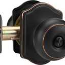 Goldenwarm Oil Rubbed Bronze Door Knobs Interior, Bedroom Door Knob & Bathroom Classic, Bronze Interior Door Knobs 1 Pack