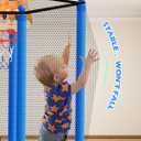 55'' 72'' Indoor&Outdoor with Enclosure Trampoline for Kids Gifts