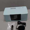 Large Button Simple Music Player for Seniors Elderly, Easy MP3 Player for Dementia, Alzheimer's & Visually Impaired, Audio Book Player with 32GB TF Card, One-Touch Play (Blue)