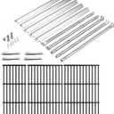 463448021 Grill Replacement Parts for Charbroil Performance 5 Burner Grill Parts 463455021 463449021 463451022 Grates Replacement G426-0005-W1 G426-0004-W1 Grids G325-0002-W1 Heat Plates Burner Cover