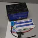 DC HOUSE 12V 12Ah LiFePO4 Lithium Battery with 15A BMS, 10 Year Lifespan,10000+ Cycles, for Marine, Ride on Toy, Trolling Motor Fish Finder, Kayak, Power Wheels, Lighting, Solar, Camping