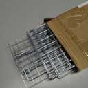 Live Animal Cage Trap, 23.3x7.2x7.7 Inches Humane Cat Trap for Stray Cats, Outdoor Heavy Duty Foldable Raccoon Traps, Humane Catch & Release Live Traps for Rabbits, Squirrels (<4.4 lbs)