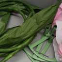 Giant Flowers for Decoration with Stand,Oversized Freestanding Gradient Paper Flowers for Wedding Flower Decor,Commercial Display,Photo Studio & Home Decoration,Banquet Party (Pink)